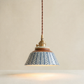 Nerina Hand-Painted Ceramic Pendant Light