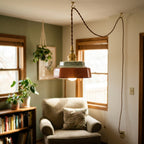 Roselle Hand-Painted Ceramic Pendant Light