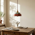 Roselle Hand-Painted Ceramic Pendant Light