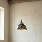 Delphine Hand-Painted Ceramic Pendant Light