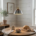Vela Hand-Painted Ceramic Pendant Light