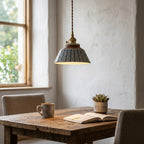 Nerina Hand-Painted Ceramic Pendant Light