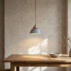 Nami Hand-Painted Ceramic Pendant Light