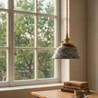 Nami Hand-Painted Ceramic Pendant Light