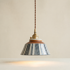 Vela Hand-Painted Ceramic Pendant Light