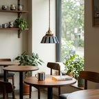 Solen Hand-Painted Ceramic Pendant Light