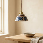 Maris Hand-Painted Ceramic Pendant Light