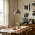 Vela Hand-Painted Ceramic Pendant Light