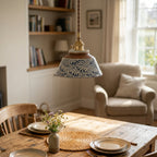 Nami Hand-Painted Ceramic Pendant Light