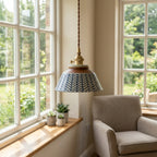 Nerina Hand-Painted Ceramic Pendant Light