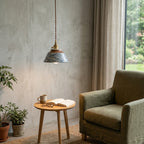 Nami Hand-Painted Ceramic Pendant Light