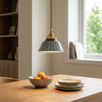 Nerina Hand-Painted Ceramic Pendant Light