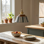 Vela Hand-Painted Ceramic Pendant Light