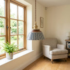 Nerina Hand-Painted Ceramic Pendant Light