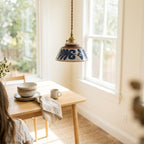 Maris Hand-Painted Ceramic Pendant Light