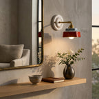 Roselle Hand-Painted Ceramic Wall Sconce