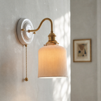 Odette Ribbed Ceramic Wall Sconce